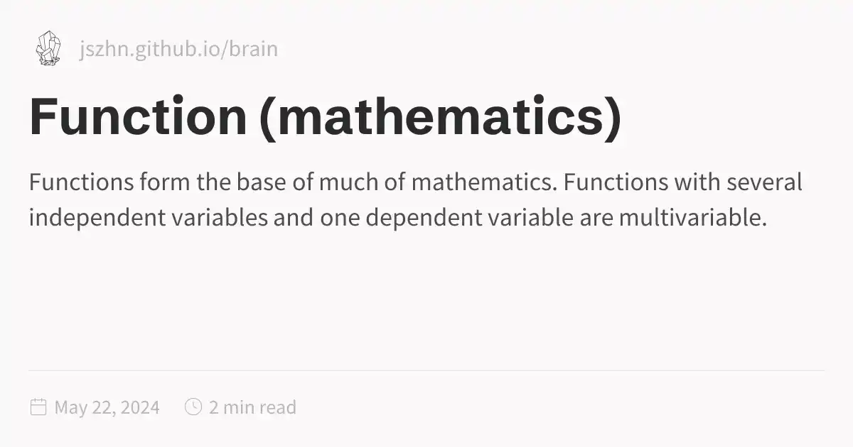 Function (mathematics)