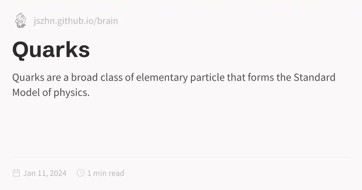 Quarks